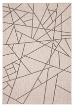 Load image into Gallery viewer, Sisal Abstract Silver-Black