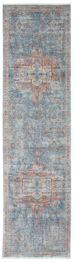 Load image into Gallery viewer, Bahama Heriz Blue