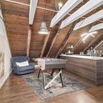 Load image into Gallery viewer, Oregon Abstract Grey/Ivory