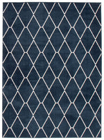 Load image into Gallery viewer, Macy Diamante  Navy/White