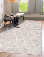 Load image into Gallery viewer, Macy Diamante  Grey/White