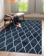 Load image into Gallery viewer, Macy Diamante  Navy/White