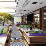 Load image into Gallery viewer, Milan Blue/Ivory