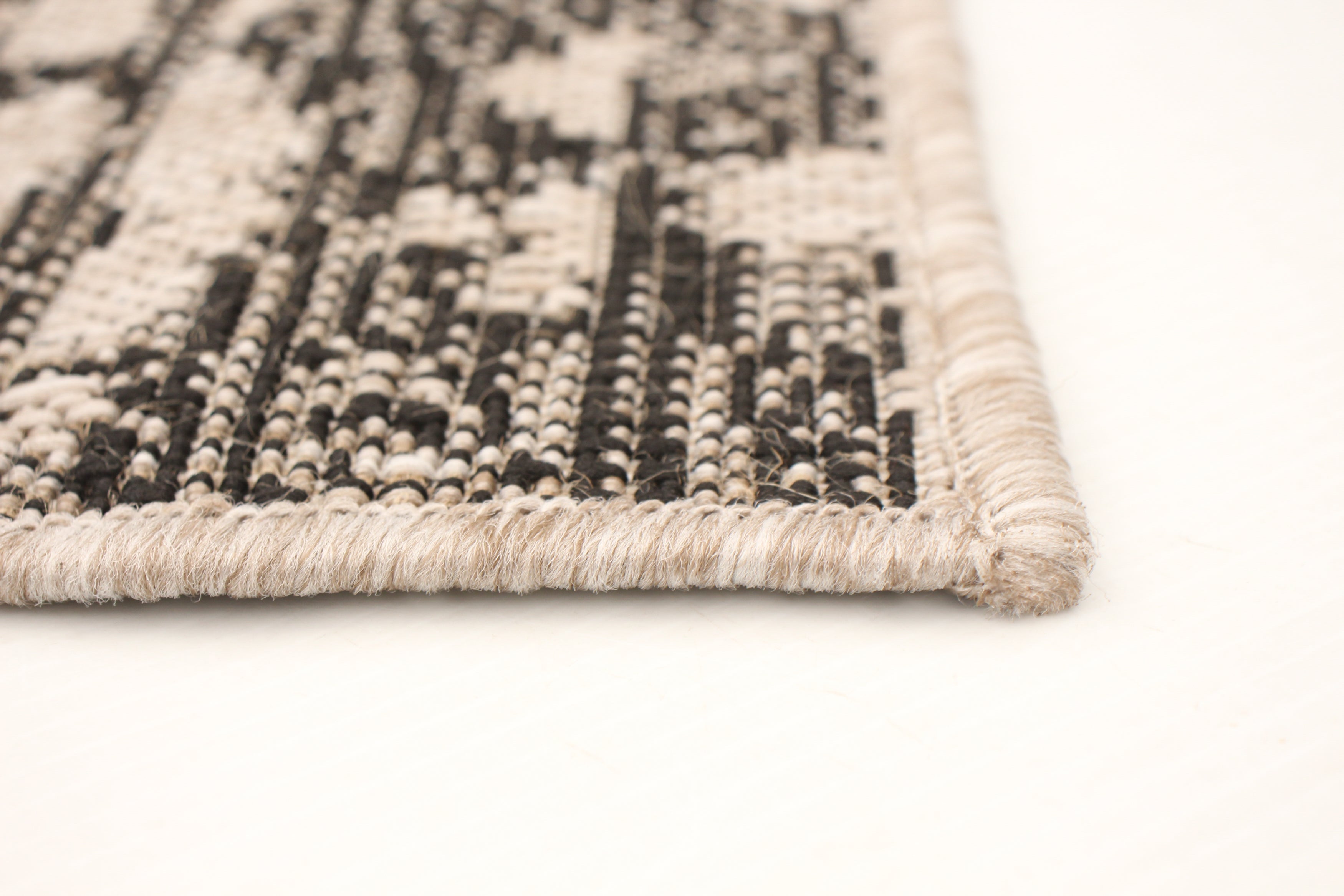 Sisal Safari Silver-Black