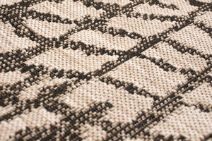Sisal Safari Silver-Black