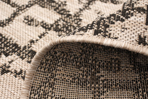 Sisal Safari Silver-Black