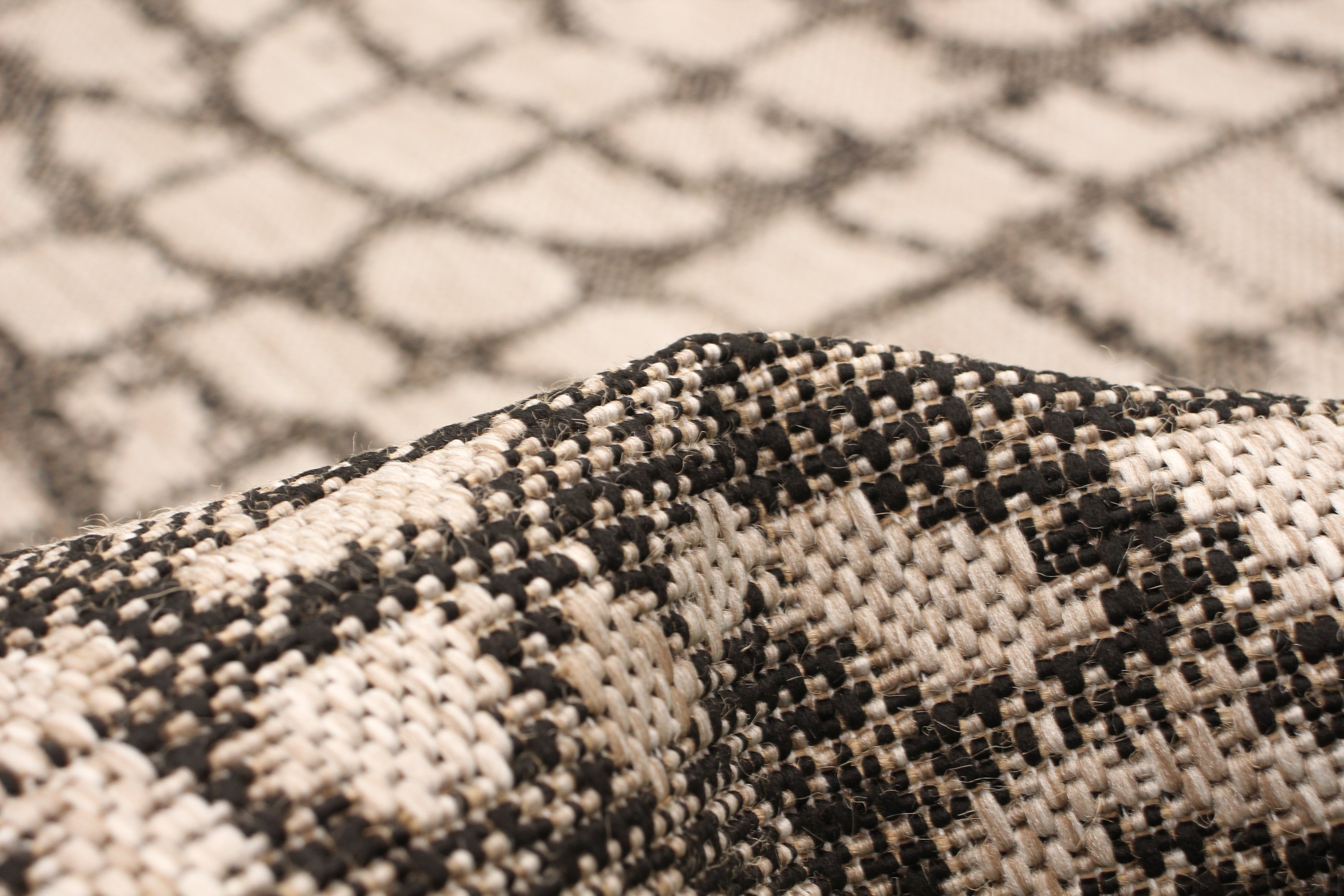 Sisal Safari Silver-Black