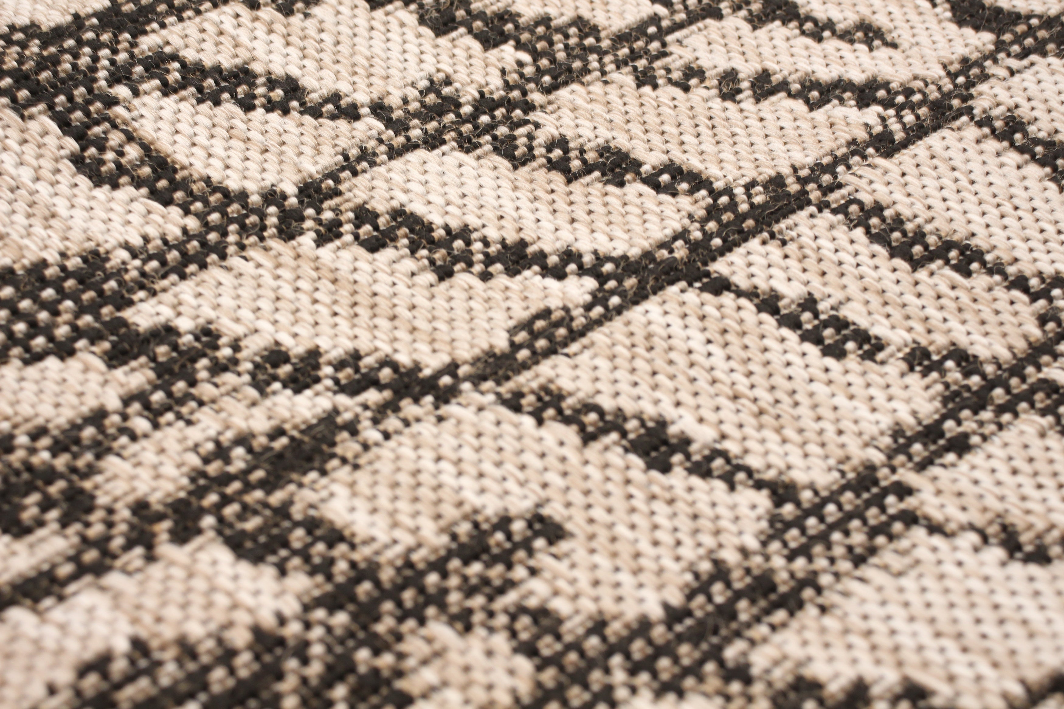 Sisal Safari Silver-Black