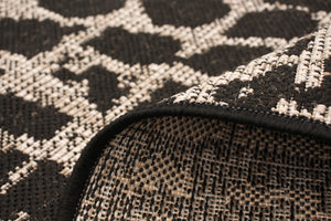 Sisal Safari Black-Silver