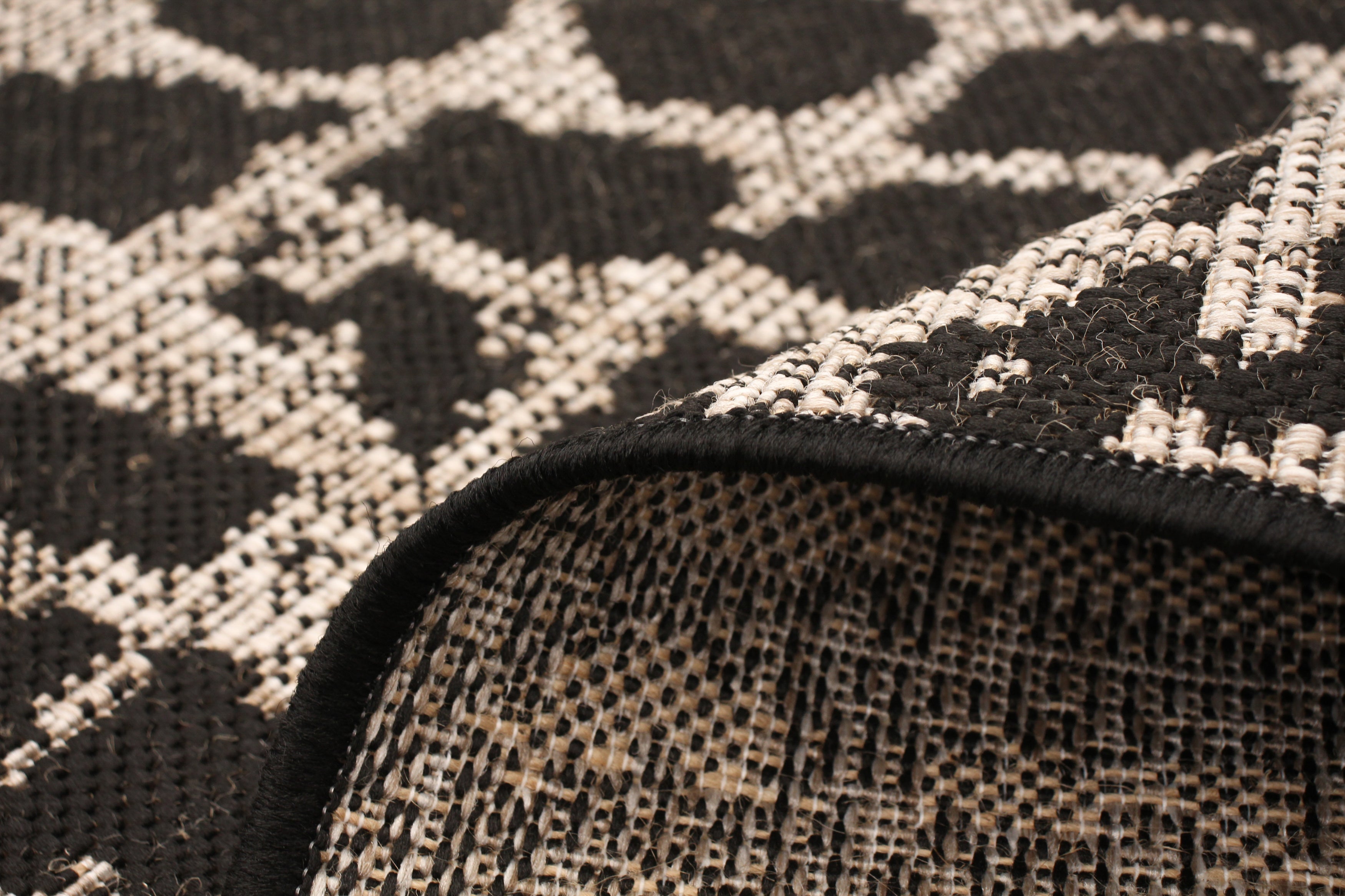 Sisal Safari Black-Silver