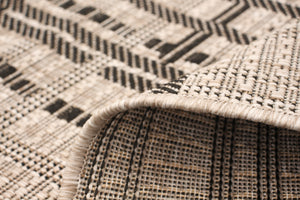 Sisal Burburry Silver-Black