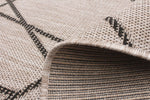 Load image into Gallery viewer, Sisal Abstract Silver-Black
