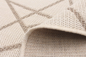 Sisal Abstract Champagne-Taupe