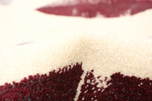 Presly Cream-Bordeaux