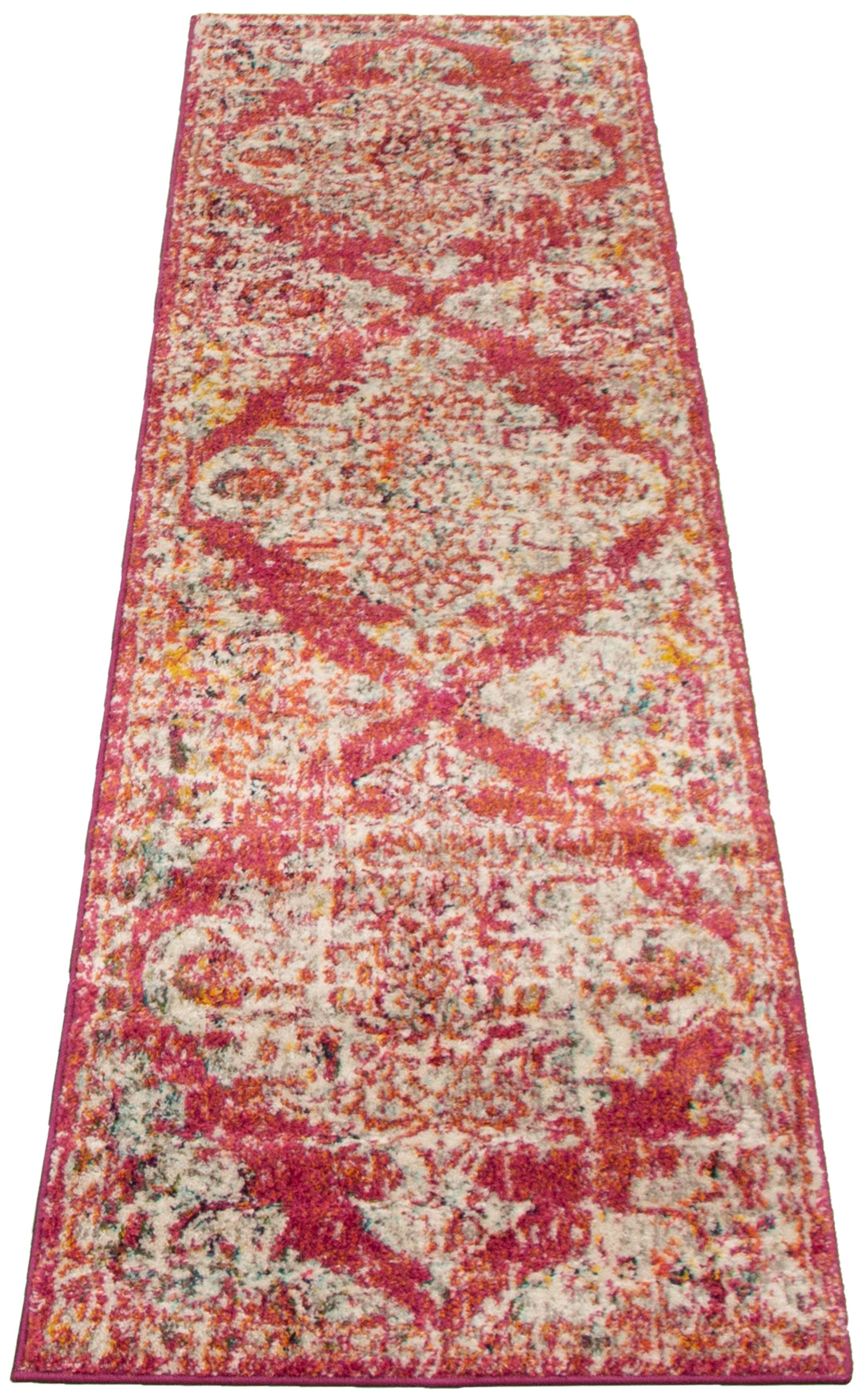Rainbow Vintage Ivory/Pink