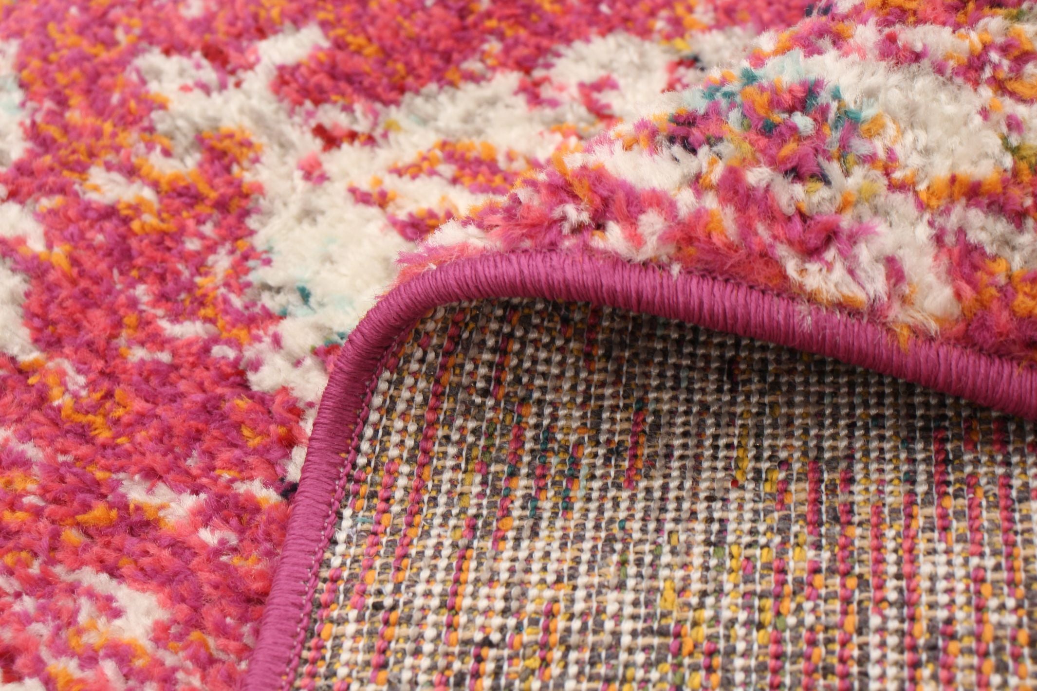 Rainbow Vintage Ivory/Pink