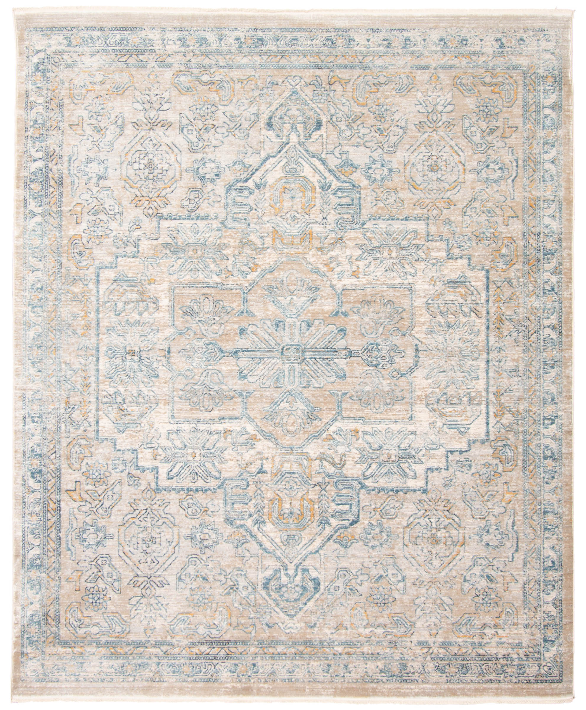 Bahama Heriz Beige/Grey