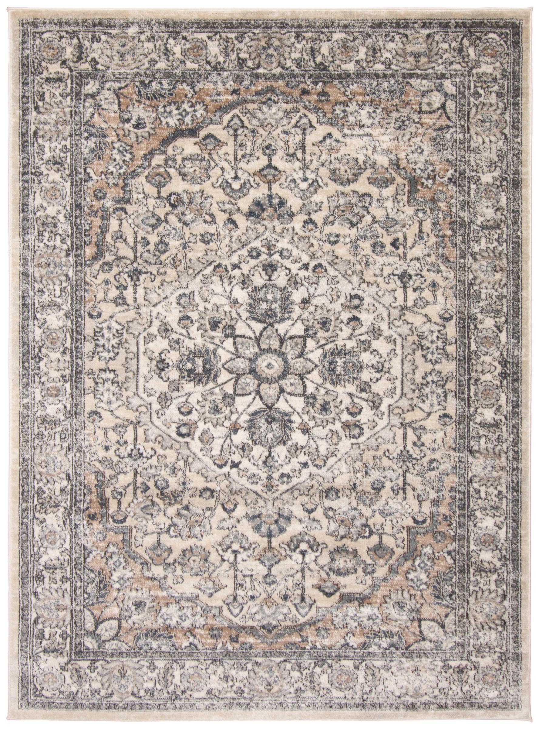 Oregon Tabriz Beige/Ivory