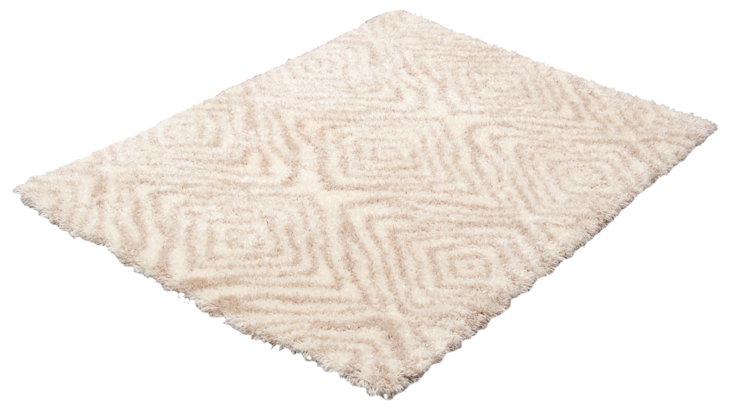 Agadir Abstract Ivory/Tan