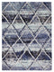 Morocco Abstract  Blue