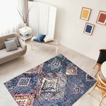 Load image into Gallery viewer, Morocco Mosaique Blue/Multi Color
