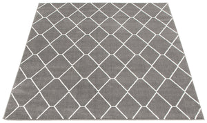 Macy Diamante  Dark Grey/White