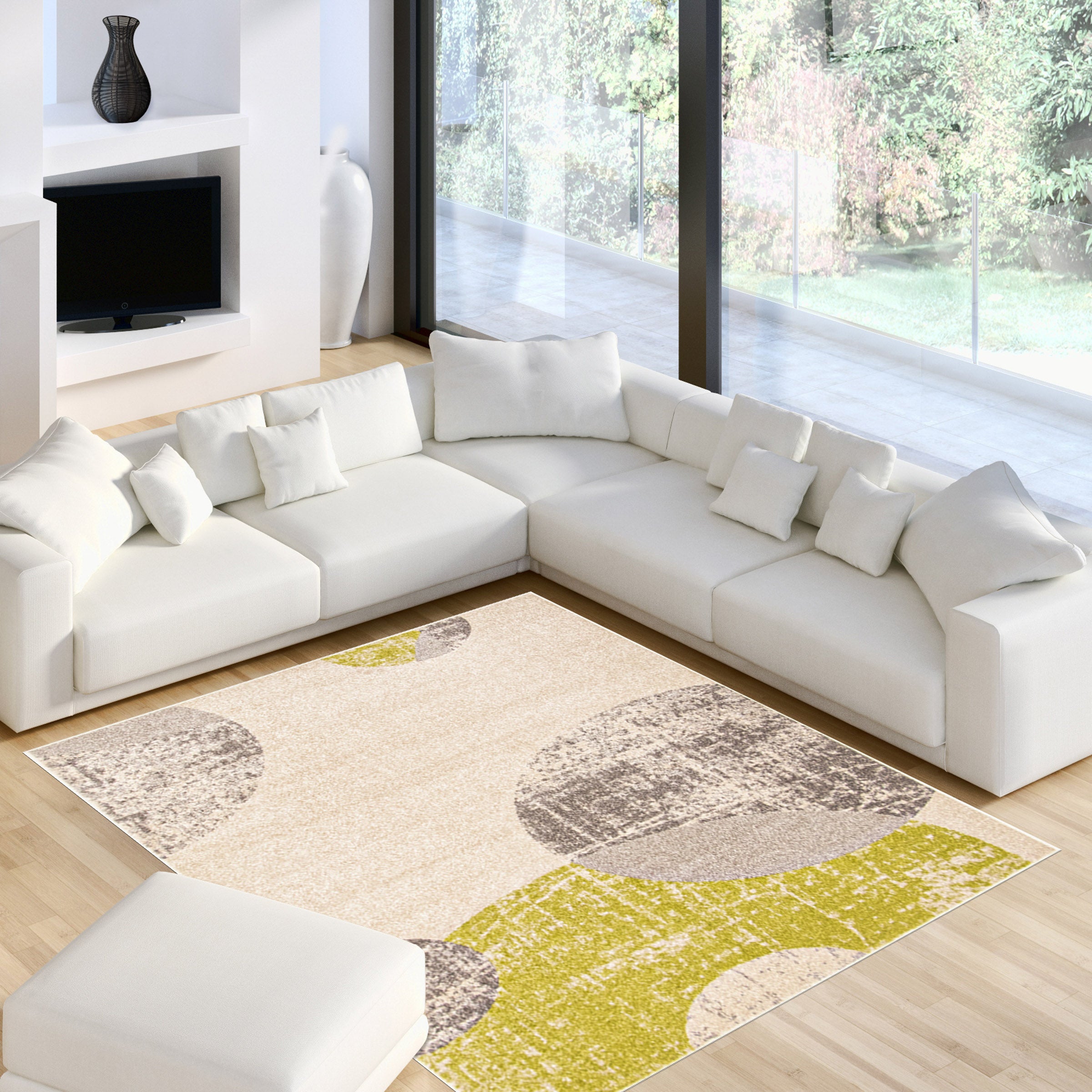 Bellagio Ivory/Green