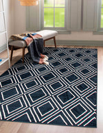 Load image into Gallery viewer, Macy Geod  Navy/White
