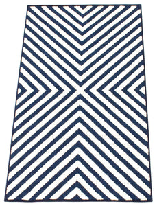 Milan Blue/Ivory