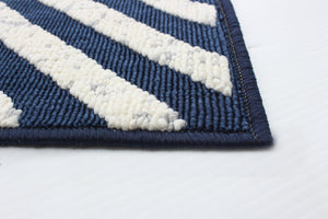 Milan Blue/Ivory