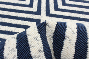 Milan Blue/Ivory