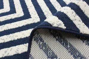 Milan Blue/Ivory