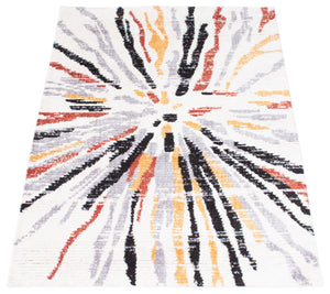 Morocco Sunburst Grey/White