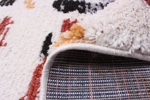 Morocco Sunburst Grey/White