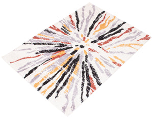 Morocco Sunburst Grey/White