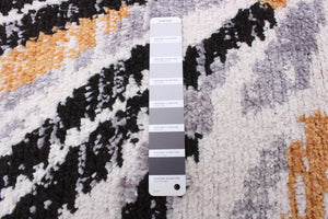 Morocco Sunburst Grey/White