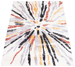 Morocco Sunburst Grey/White