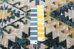 Load image into Gallery viewer, Aqua Mosaic Taupe/Blue
