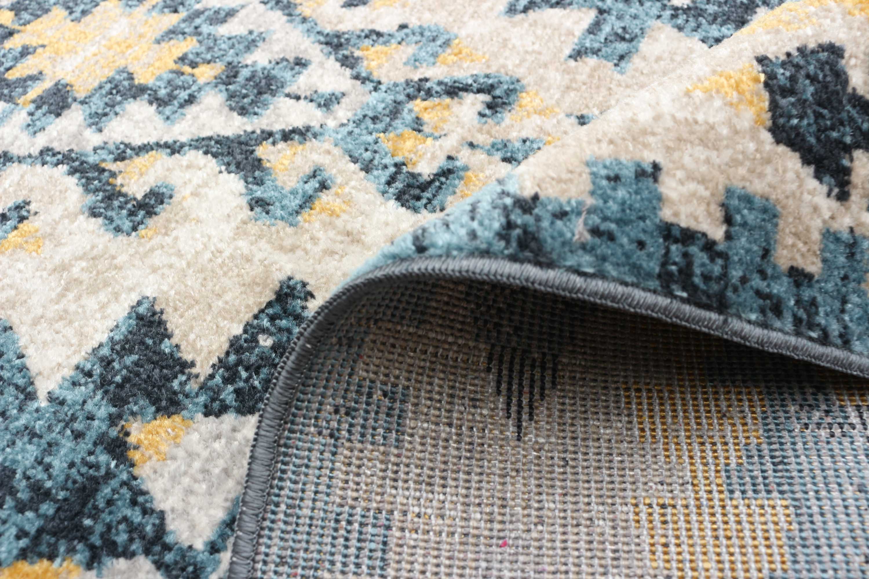 Aqua Mosaic Taupe/Blue
