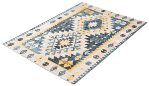 Aqua Mosaic Taupe/Blue