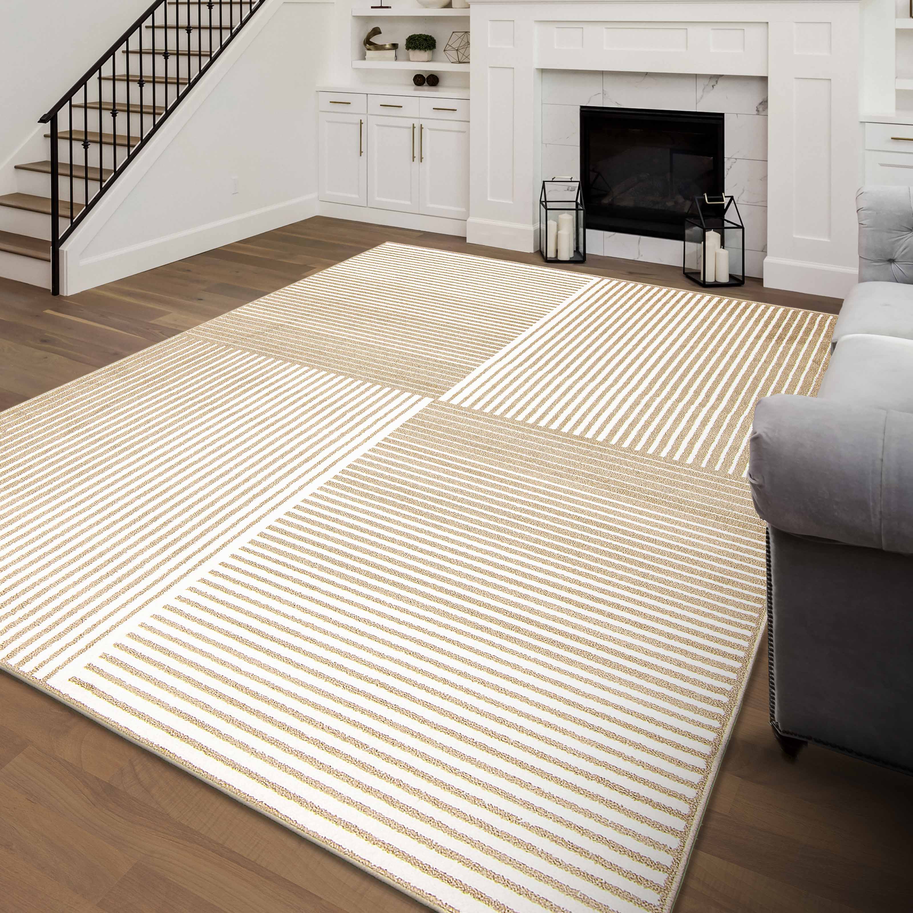 Ambiance Beige/White