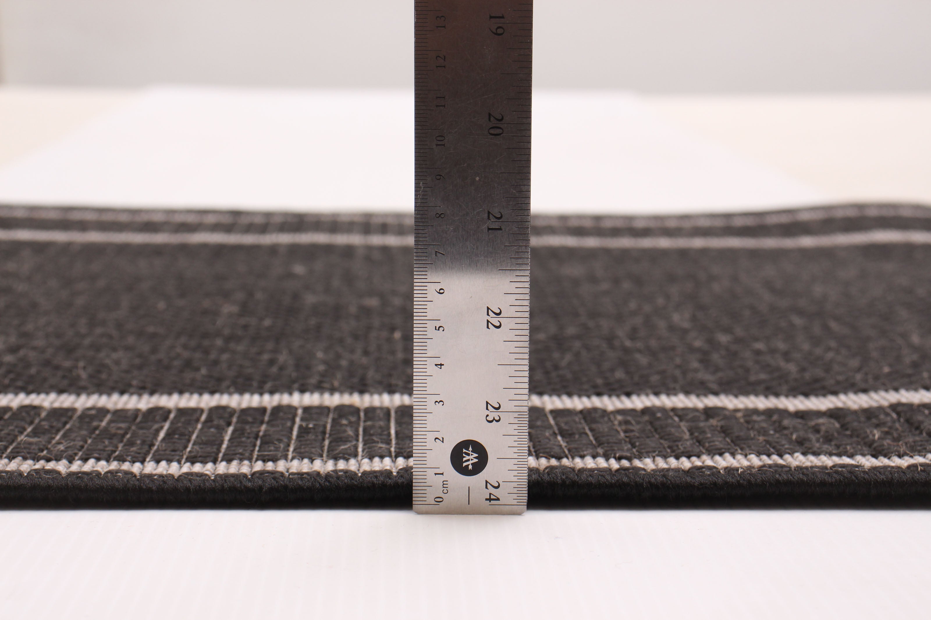 Jute Natura Black Grey