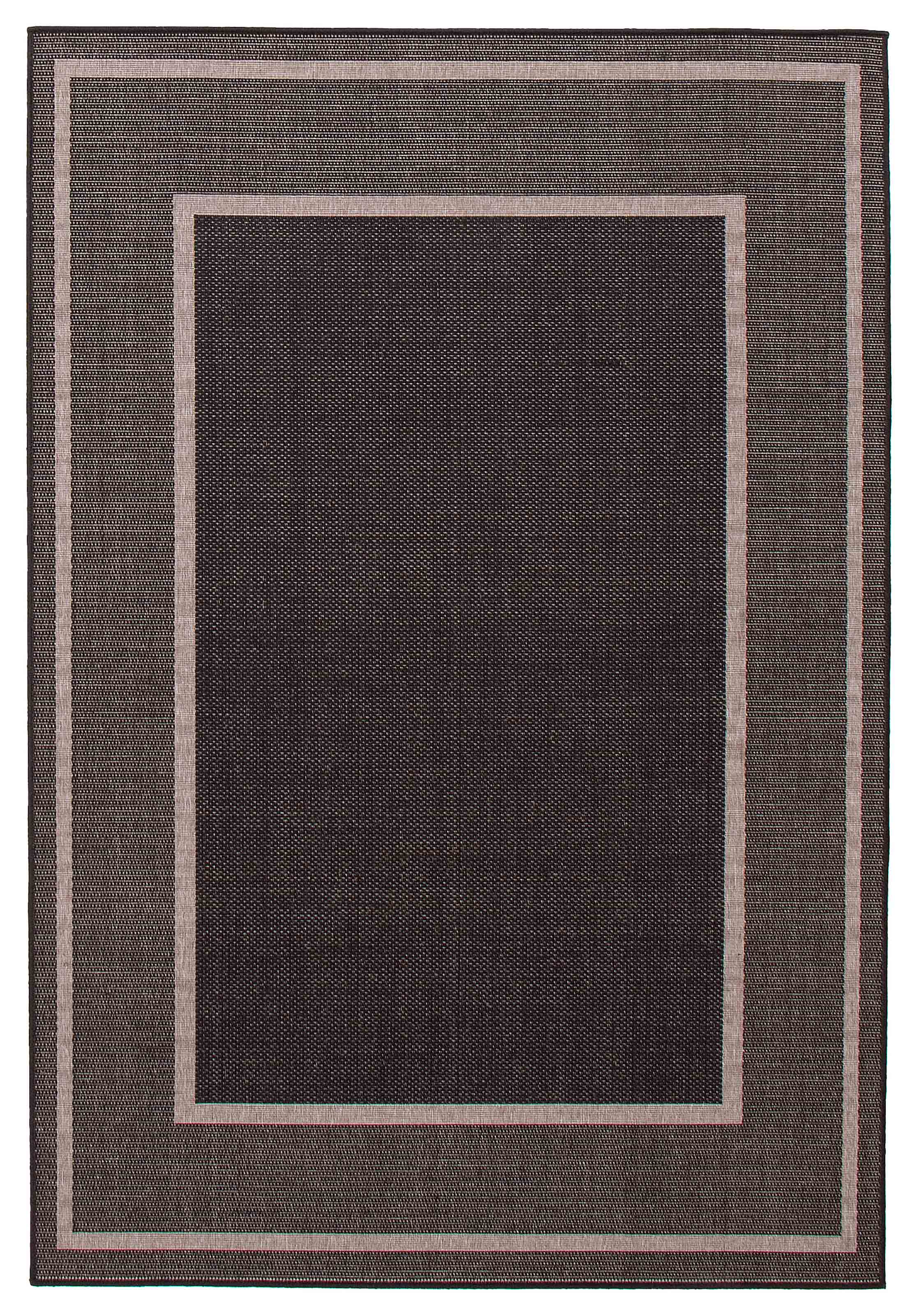 Jute Natura Black Grey