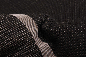 Jute Natura Black Grey