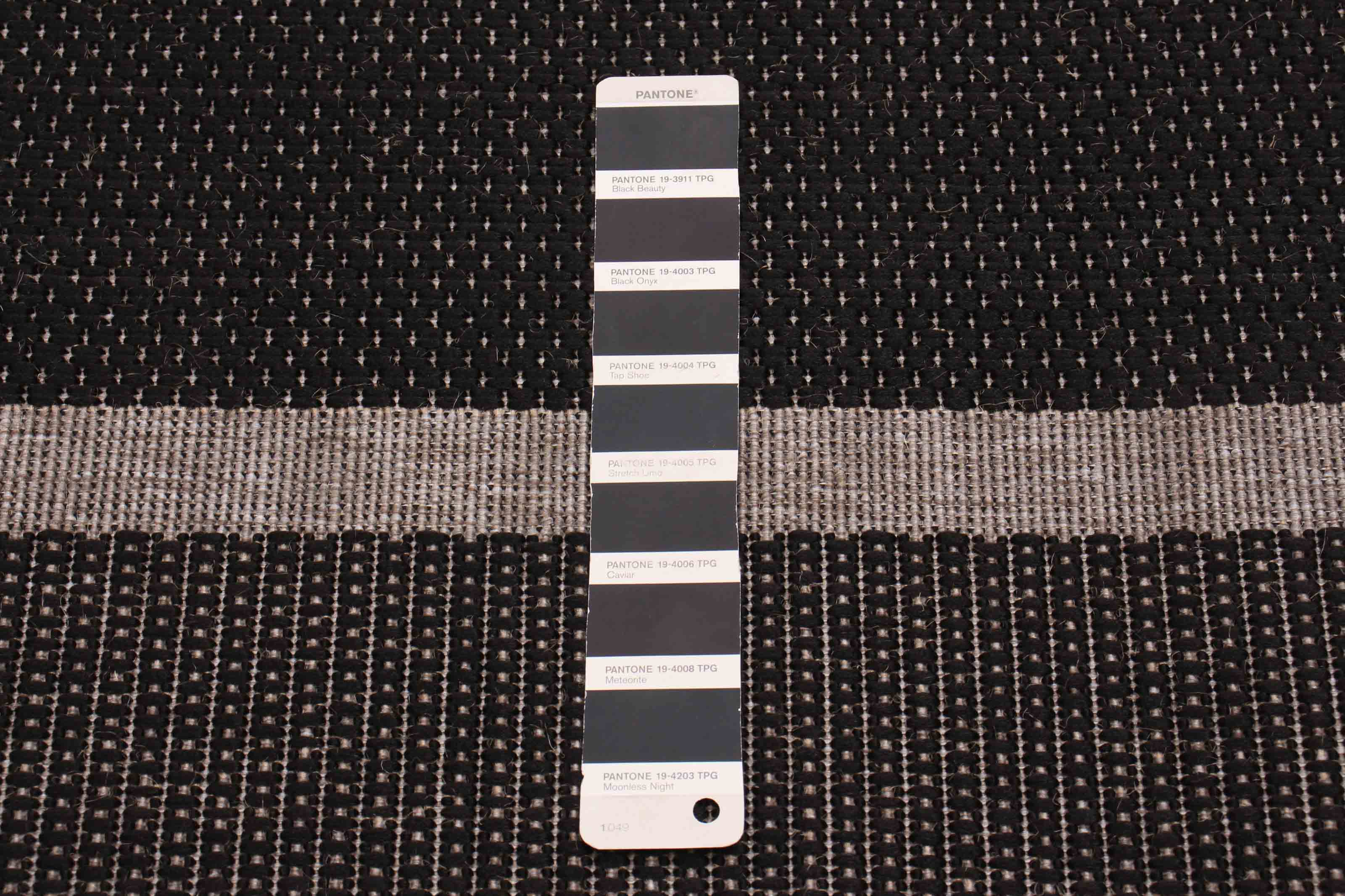Jute Natura Black Grey