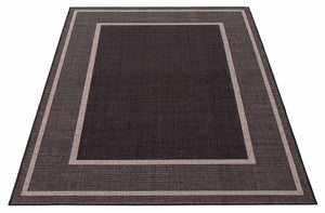 Jute Natura Black Grey