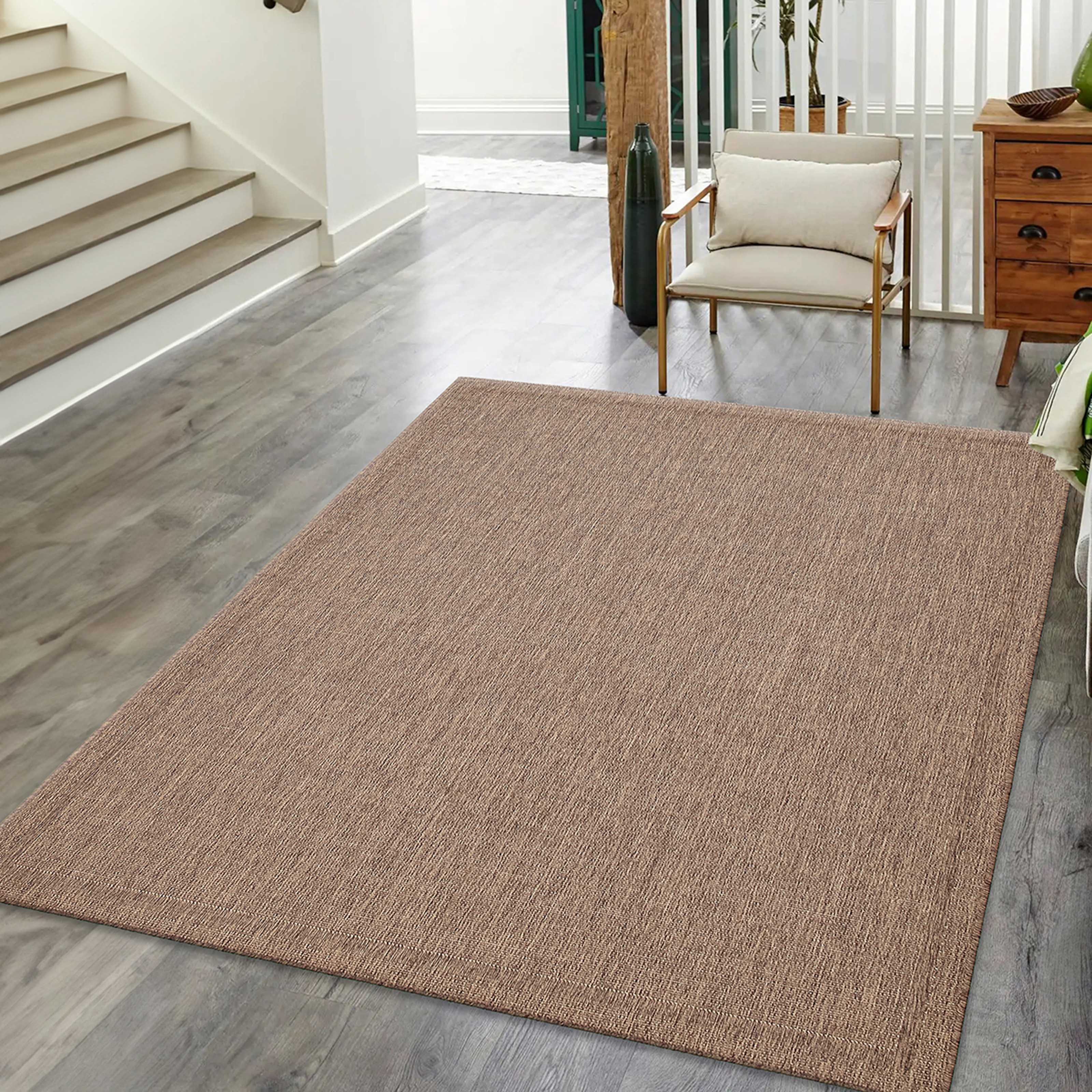 Jute Style Beige Tan