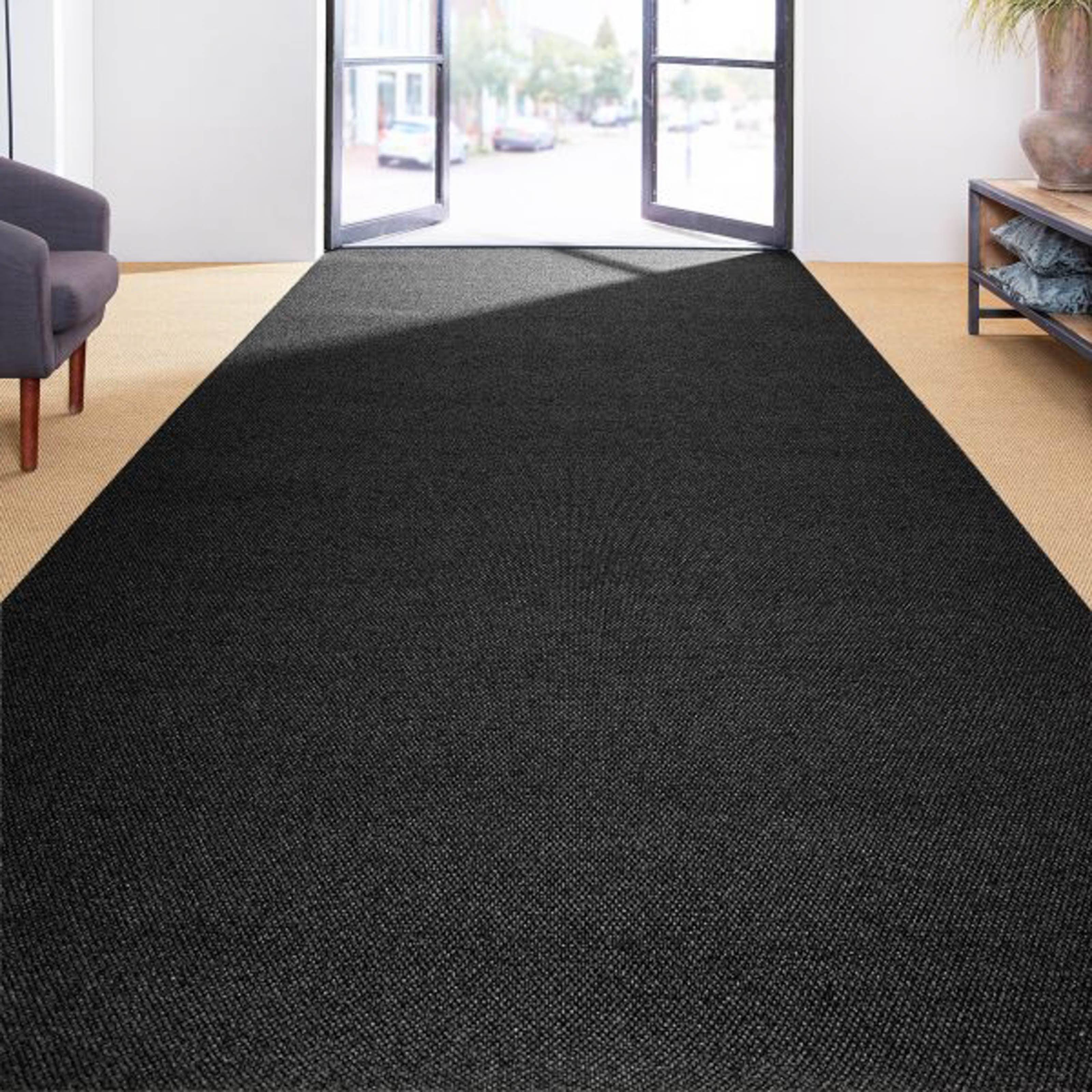 Supreme Hobnail Black Utility Mat Roll