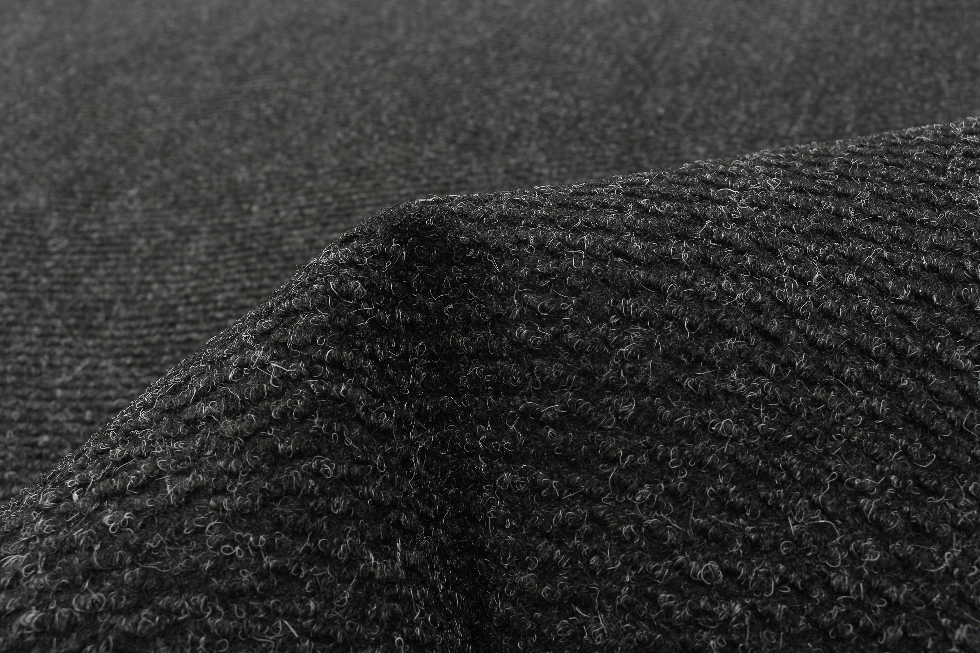 Supreme Hobnail Black Utility Mat Roll
