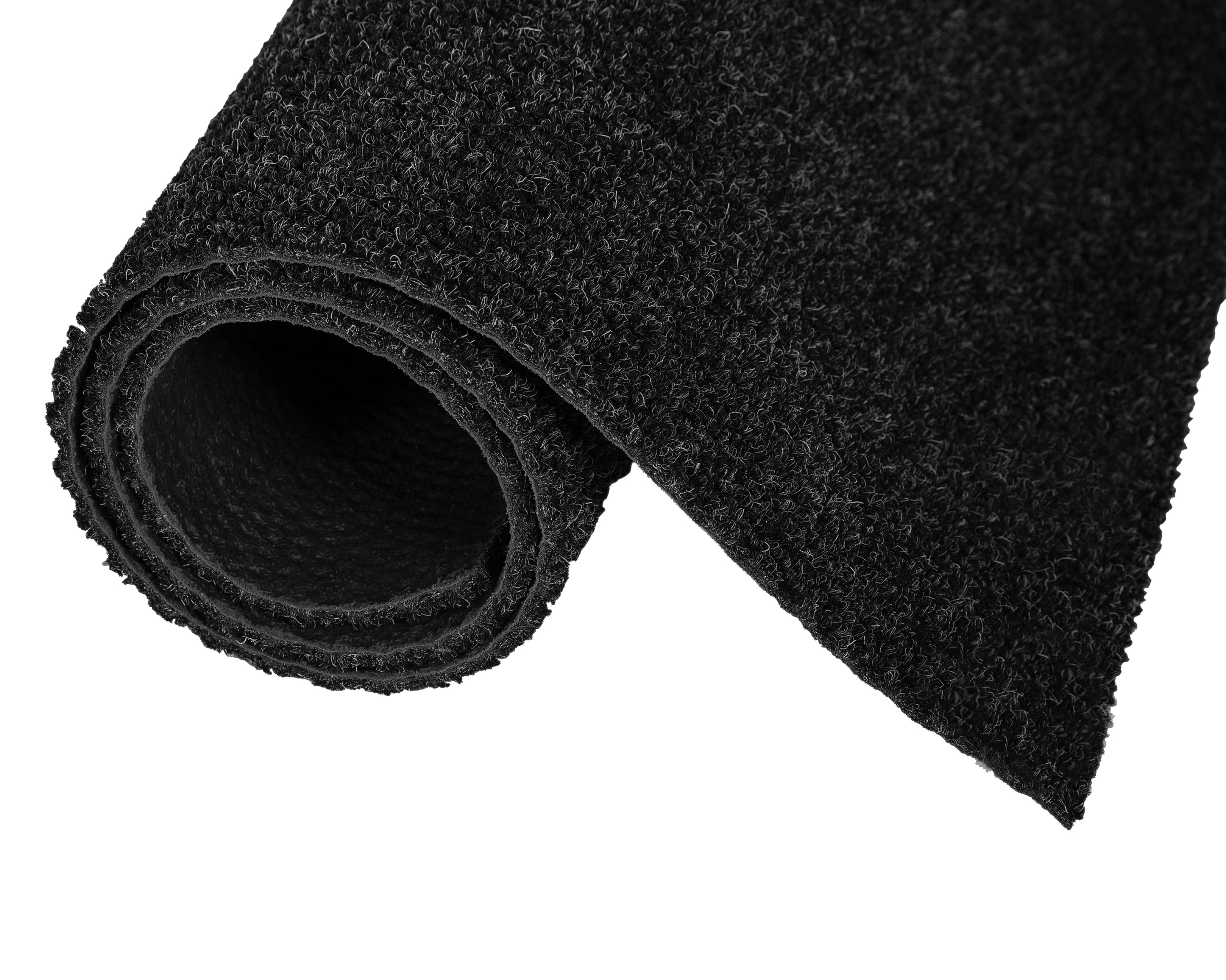 Supreme Hobnail Black Utility Mat Roll